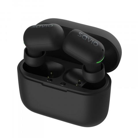 SAVIO BEZPRZEWODOWE SŁUCHAWKI BLUETOOTH IPX TWS-09 - Galeria zdjęcie 8