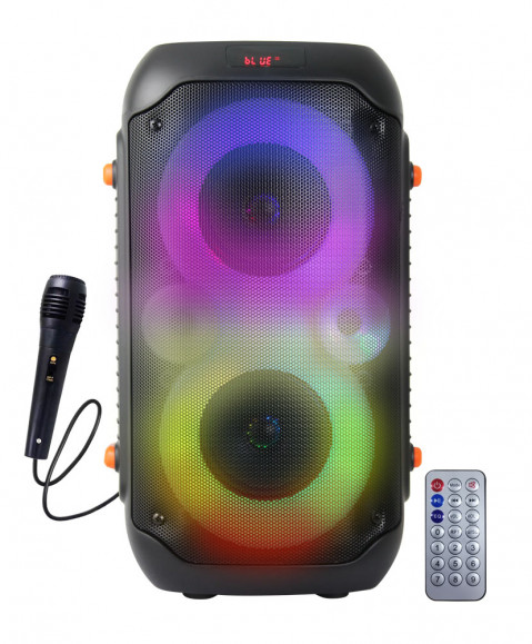 ESPERANZA GŁOŚNIK BT FM LED RGB SINGER EP156 - Galeria zdjęcie 2