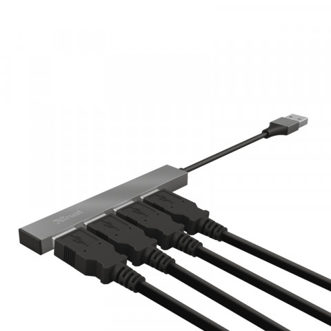 HUB USB TRUST Halyx 4-portowy Mini USB (23786) - Galeria zdjęcie 3