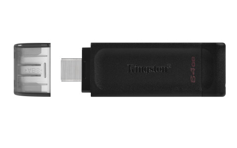 KINGSTON FLASH 64GB USB-C 3.2 Gen1 DataTraveler 70 - Galeria zdjęcie 3