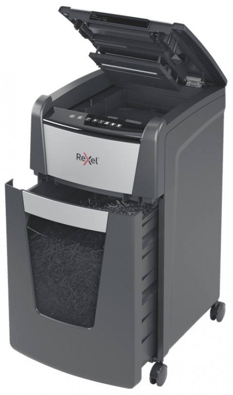Rexel Niszczarka Optimum AutoFeed+ 225X, (P-4), 225 kartek, 60 l kosz - Galeria zdjęcie 4