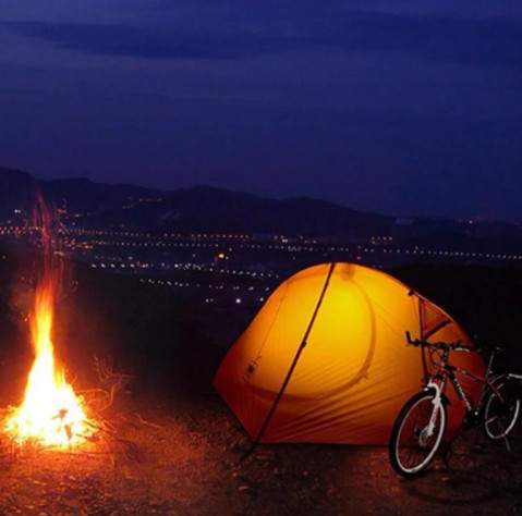 Naturehike Namiot Cycling Ultralight 1 NH18A095-D-Orange - Galeria zdjęcie 10