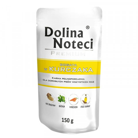 DOLINA NOTECI Premium bogata w kurczaka - mokra karma dla psa - 150 g - Galeria zdjęcie 1