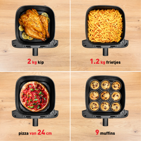 Frytkownica beztłuszczowa TEFAL EY855D10 - Galeria zdjęcie 3