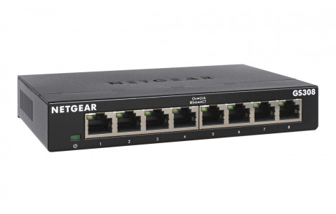Switch Netgear GS308-300PES 8p Unmanaged Gigabit - Galeria zdjęcie 2