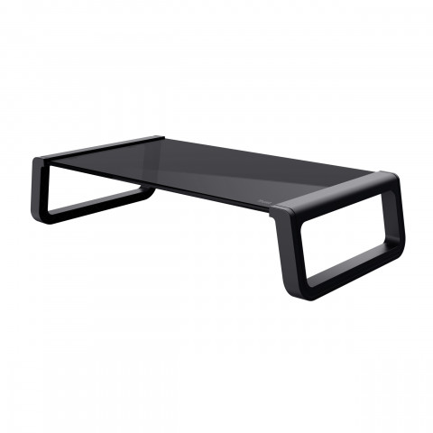 Podstawka pod monitor TRUST MONTA GLASS MONITOR STAND BLK 25271 - Galeria zdjęcie 1