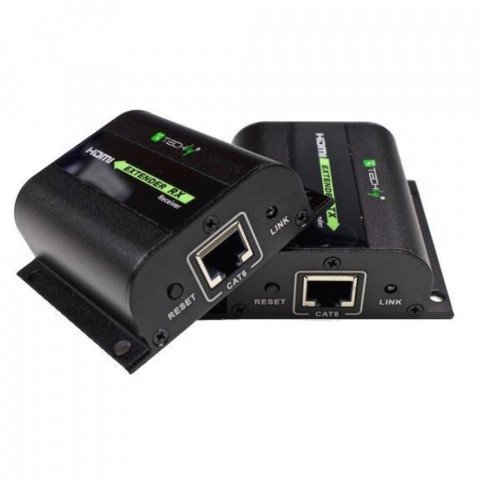 TECHLY EXTENDER HDMI HD 3D 60M PO RJ45 PILOT IR - Galeria zdjęcie 6
