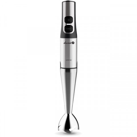 Blender ręczny mikser rozdrabniacz ŁUCZNIK JK-1200 (1200W) Srebrny - Galeria zdjęcie 1