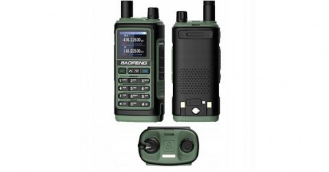 Krótkofalówka Baofeng UV-17E Zielona - Galeria zdjęcie 3