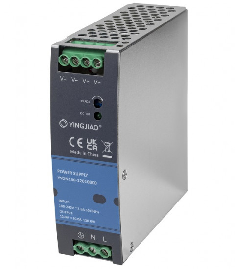 Zasilacz Yingjiao DIN YSDN150 12V 10A 120W - Galeria zdjęcie 1