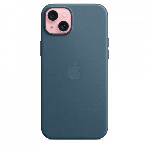 Apple iPhone 15 Plus FineWoven Case with MagSafe Blue - Galeria zdjęcie 2