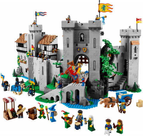LEGO ICONS 10305 Zamek Rycerzy herbu Lew - Galeria zdjęcie 3