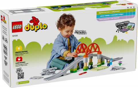 LEGO DUPLO TOWN 10426 Most i tory kolejowe - zestaw rozszerzający - Galeria zdjęcie 4