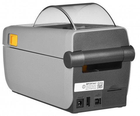 Zebra - Drukarka etykiet ZD411/termiczna/203dpi/USB/USBHost/BTLE/EZPL - Galeria zdjęcie 3