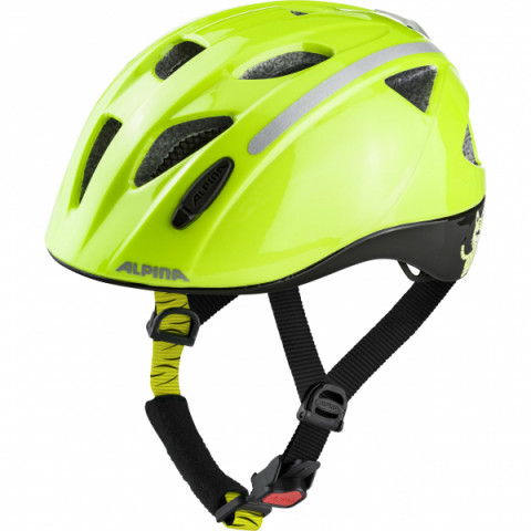 Kask rowerowy ALPINA XIMO FLASH jaskrawy żółty 49-54 - Galeria zdjęcie 1
