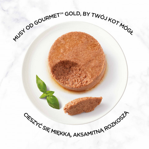 GOURMET GOLD Mus z drobiem mokra karma dla kota - 24x85 g - Galeria zdjęcie 6