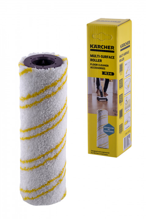 Uniwersalny Pad do czyszczenia KARCHER FC 2 (żółty) - Galeria zdjęcie 1