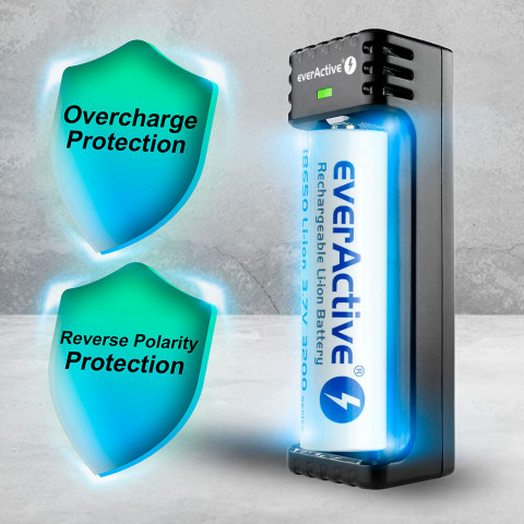EVERACTIVE ŁADOWARKA DO AKUMULATORÓW LC100 - Galeria zdjęcie 2