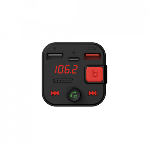 SAVIO TR-15 TRANSMITER FM Z BLUETOOTH I ŁADOWARKĄ - Galeria zdjęcie 2
