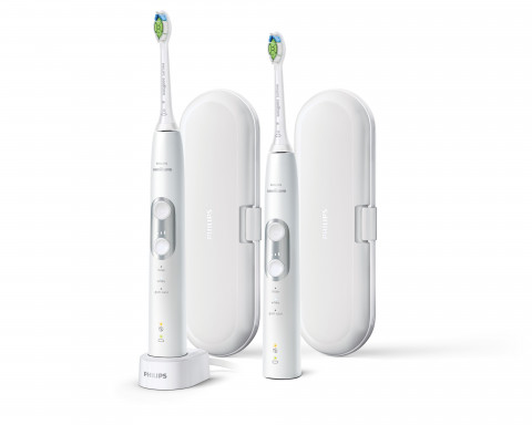Szczoteczki do zębów Philips HX6877/34 (soniczna; kolor biały) - Galeria zdjęcie 1