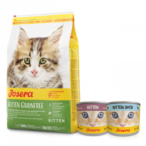 JOSERA Kitten grainfree - sucha karma dla kota - 10kg + GRATIS! - Galeria zdjęcie 1