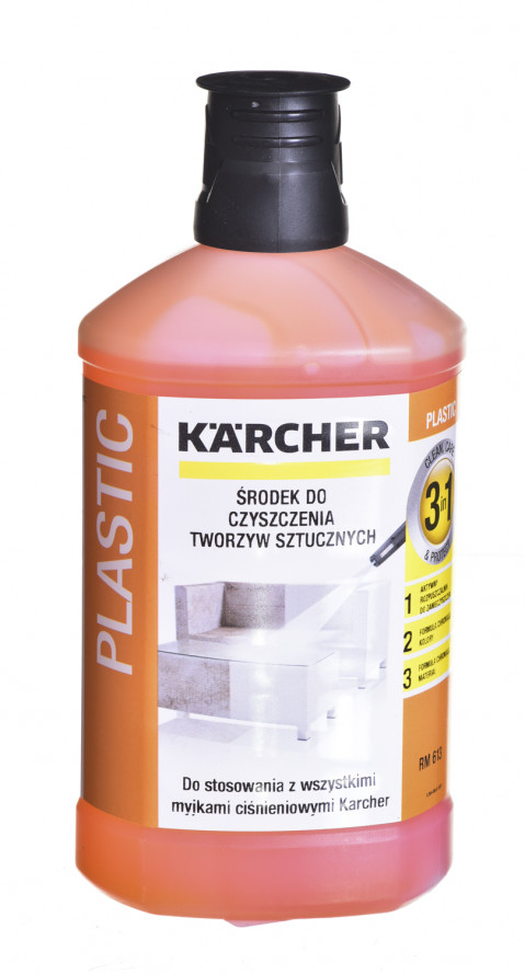 Środek do czyszczenia plastiku KARCHER 3w1 1L - Galeria zdjęcie 1