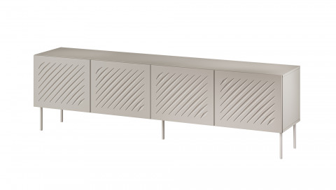 Szafka RTV SIENA 200x40x60 kaszmir mat - Galeria zdjęcie 1