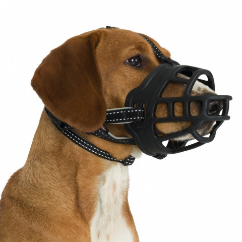TRIXIE Muzzle Flex - kaganiec dla psa - rozmiar S - czarny - Galeria zdjęcie 3