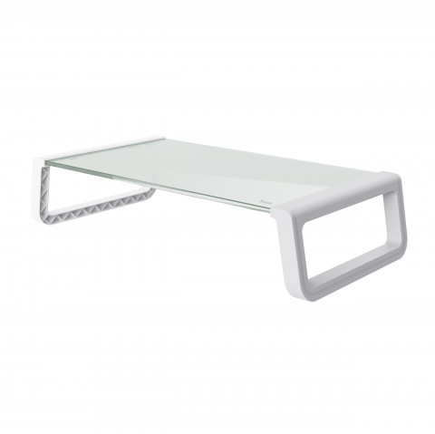 Podstawka pod monitor TRUST MONTA GLASS MONITOR STAND WHT (25351) - Galeria zdjęcie 1