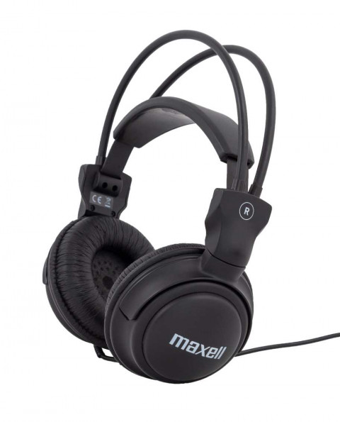 MAXELL HOME STUDIO Słuchawki Headphones czarne, idealne do domowego studia - Galeria zdjęcie 1