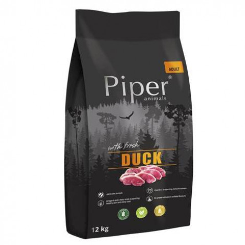 DOLINA NOTECI Piper Animals z kaczką- sucha karma dla psa - 12 kg - Galeria zdjęcie 1