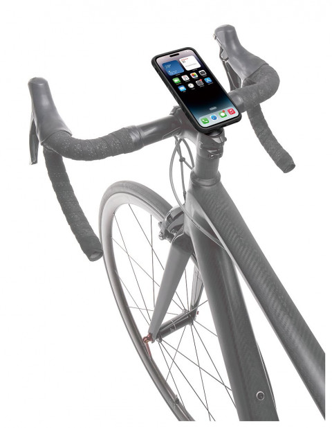 TOPEAK POKROWIEC RIDECASE FOR iPHONE 15 PRO BLACK/GRAY - Galeria zdjęcie 6