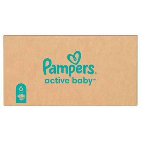 Pieluszki Pampers Active Baby rozmiar 6 13-18 kg 128 szt. - Galeria zdjęcie 7