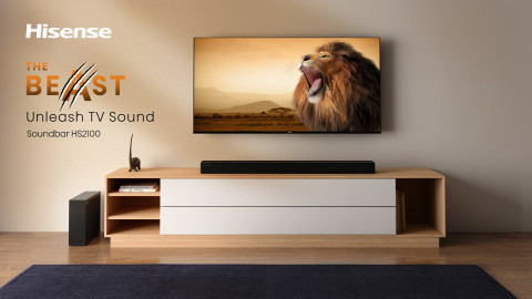 Soundbar Hisense HS2100 2.1CH 240W Dolby Digital Czarny - Galeria zdjęcie 14