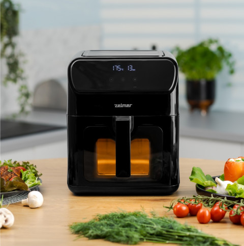 Frytownica 6,5L 1500W Air Fryer ZELMER ZAF6500 - Galeria zdjęcie 11