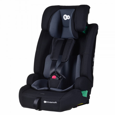 Kinderkraft fotel SAFETY FIX 2 i-Size 9-36kg Czarny 5VAT - Galeria zdjęcie 2