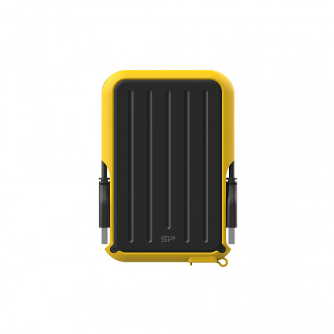 Dysk zewnętrzny HDD Silicon Power Armor A66 (1TB; 2,5"; USB 3.2; Yellow; SP010TBPHD66SS3Y) - Galeria zdjęcie 1