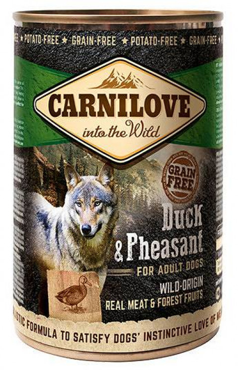 CARNILOVE Into the Wild Duck&Pheasant - mokra karma dla psa - 400 g - Galeria zdjęcie 1