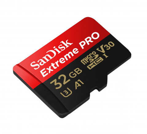 SANDISK EXTREME PRO microSDHC 32GB 100/90 MB/s A1 C10 V30 UHS-I U3 - Galeria zdjęcie 2