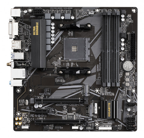 Płyta główna Gigabyte B550M DS3H AC - Galeria zdjęcie 4