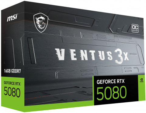 Karta graf. MSI RTX 5080 16G VENTUS 3X OC - Galeria zdjęcie 2