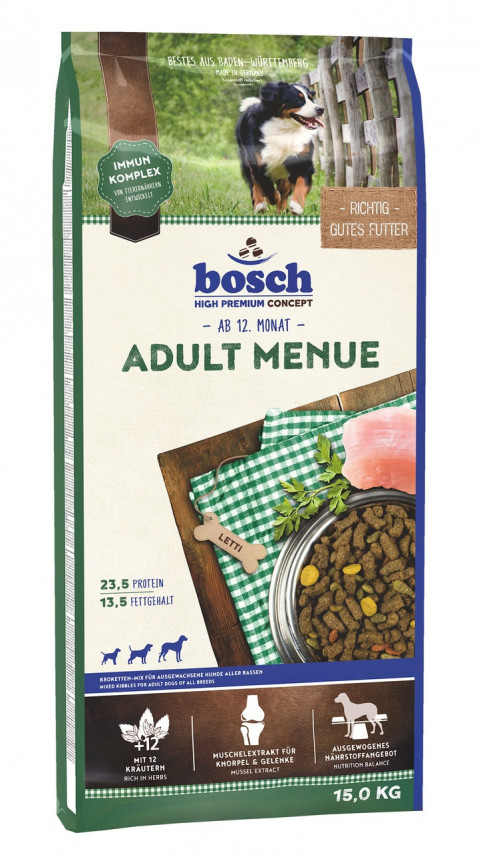 BOSCH Adult Menue - sucha karma dla psa - 15 kg - Galeria zdjęcie 1