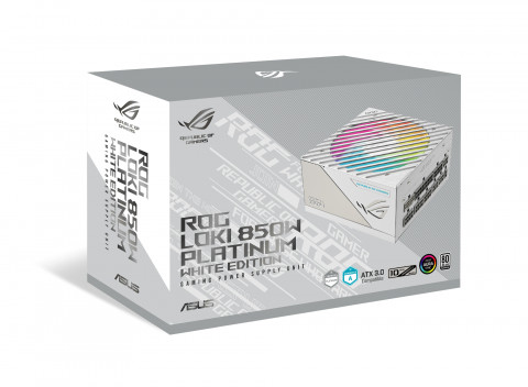 Zasilacz Asus ROG LOKI 850P WHITE SFXL - Galeria zdjęcie 2