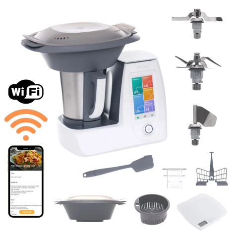 Wielofunkcyjny robot kuchenny Kohersen CY021 biały - Galeria zdjęcie 5