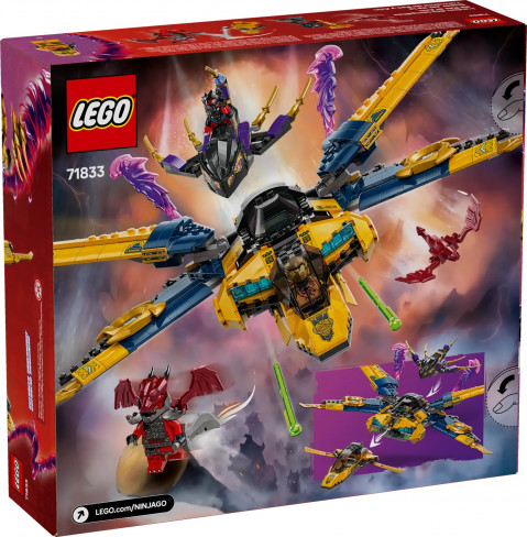 LEGO NINJAGO 71833 Ras i burzowy superodrzutowiec Arina - Galeria zdjęcie 2
