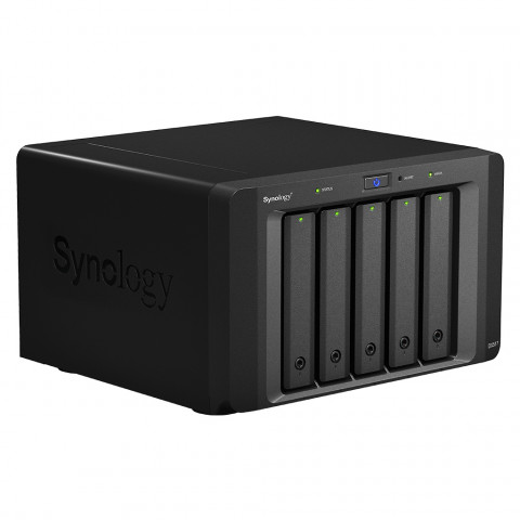 Expansion unit Synology DX517; Tower; 5x (3.5"/2.5" SATA HDD/SSD) - Galeria zdjęcie 6