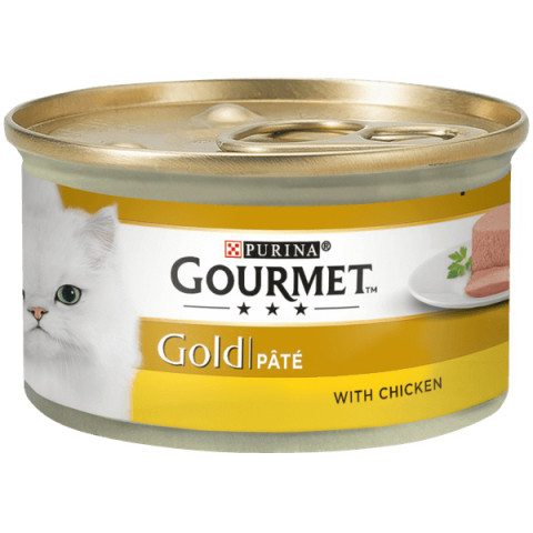 PURINA Gourmet Gold Mus z kurczakiem - mokra karma dla kota - 48x85g - Galeria zdjęcie 2