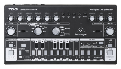 Behringer TD-3-BK - Syntezator linii basowej - Galeria zdjęcie 2