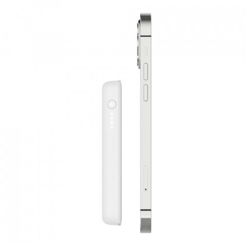 Powerbank bezprzewodowy Belkin BoostCharge Magnetic Wireless Power Bank 2.5K MagSafe Compatible 2500mAh White - Galeria zdjęcie 6