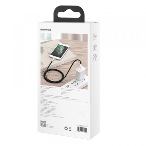 BASEUS CAFULE KABEL USB DO LIGHTNING 2.4A, 1M (CZA - Galeria zdjęcie 11